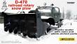 ZZ Modell ZZT87007 - 1:87 D-470 Railroad rotary snow plow