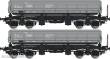 Albert Modell 600048 - 2teiliges Set offene Güterwagen Fals-x - PKP - Ep.IV