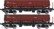 Albert Modell 600049 - 2teiliges Set offene Güterwagen Fa - PKP - Ep.V
