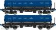Albert Modell 600050 - 2teiliges Set offene Güterwagen Fa/Fas - PL-PKPC - PKP-Cargo - Ep.VI