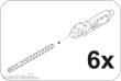 CMK 129-5064 - 1:32 Browning M2 6pcs. WWII aircraft gun