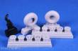 CMK 129-5139 - DH.82 Tiger Moth Mainwheels and Tailskid (ICM kit) in 1:32