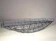 Hack Brücken 60100 - Fischbauchbrücke 49,8 cm, grau