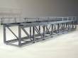 Hack Brücken 60450 - Kasten-Unterzugbrücke 60cm, grau