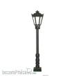 Viessmann 60701 - H0 Parklaterne schwarz mit Kontaktstecksockel, LED warmweiß