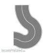Noch 60710 - Universalkurve, grau