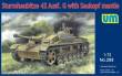 Unimodels UM288 - 1:72 Sturmhaubitze 42 Auf.G w. Saukopf mantle