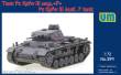 Unimodels UM291 - 1:72 Pz.Kpfw III Ausf. F tank