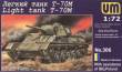 Unimodels UM306 - 1:72 Light tank T-70M