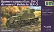 Unimodels UM320 - 1:72 Armored Vehicle BA-3