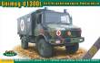 ACE ACE72451 - Unimog U1300L 4x4 Krankenwagen Ambulance in 1:72