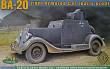ACE ACE48108 - BA-20 light armored car, early prod. in 1:48