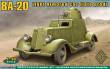 ACE ACE48109 - BA-20 light armored car,late prod. in 1:48