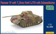 Unimodels UM555 - 1:72 Panzer IV mit 7.5cm KwK L/70 mit Schmalturm
