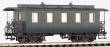 Weinert 6093 - Vierachsiger Schmalspur-Personenwagen der HSA mit Bühne und Oberlichtdach (H0e)