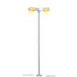 Viessmann 6098 - H0 Straßenleuchte modern, doppelt, 2 LEDs gelb
