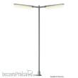 Viessmann 6099 - H0 Schlanke Straßenleuchte doppelt, 2 LEDs weiß