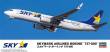 Hasegawa 610744 - 1/200 Skymark Airlines Boeing 737-800