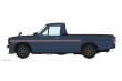 Hasegawa 620552 - 1/24 Nissan Sunny Truck GB122 mit Spoiler