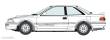 Hasegawa 620596 - 1/24 Toyota Corolla Levin AE92 GT-Z, Früh