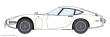 Hasegawa 620617 - 1/24 Toyota 2000GT, Draht-Rad