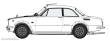 Hasegawa 620802 - 1/24 Isuzu Bellett 1600GTR
