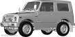 Hasegawa 621122 - 1/24 Suzuki Jimmy JA11-5