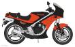 Hasegawa 621740 - 1/12 Kawasaki KR250, schwarz/rot