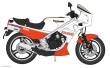 Hasegawa 621745 - 1/12 Kawasaki KR250, weiß/rot