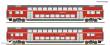 Roco 6220249 - 2-tlg. Set: Doppelstockwagen, DB AG