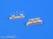 CMK 129-Q32129 - 1:32 P-40E and Later versions Rudder pedals