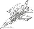 CMK 129-7159 - F-16C Conformal Fuel Tank armament für Academy Bausatz