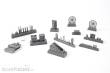 CMK 129-RA059 - German WWI 7.58cm Leichter Minenwerfer n/A-all resin kit in 1:35