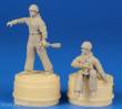 CMK 129-F48294 - Soviet Tank Desant Troops,part 2(2 Figur for a T-34 and another tanks in 1:48