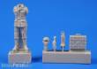 CMK 129-F48302 - German WWII Soldier with Grenade Case in 1:48
