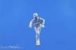 CMK 129-F48309 - German WWII Motocycle Rider (pushing his machine)for Tamiya BMW kit in 1:48