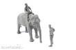 CMK 129-F48345 - WWII RAF Mechanic in India+Elephant with Mahout (2 Fig. + Elephant) in 1:48