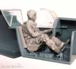 CMK F48368 - Bf 109G German Pilot, seated (for Eduard kits) in 1:48