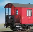 Weinert 6249 - Vierachsiger 4-Fenster-Gepäckwagen der HSB (H0m)
