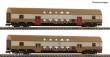 Fleischmann 6260075 - 2-tlg. Set 2: Doppelstockwagen, DR