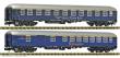 Fleischmann 6260083 - 2-tlg. Set 2: Schnellzugwagen, Suisse Train Bleu