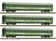 Fleischmann 6260086 - 3-tlg. Set 2: Reisezugwagen, FlixTrain