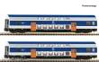 Fleischmann 6260094 - 2-tlg. Set: Doppelstockwagen, VEB
