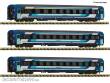 Fleischmann 6260104 - 3-tlg. Set: Eurofima-Schnellzugwagen, MAV