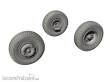 CMK 129-B72100 - Meillerwagen´V-2 Transporter´-Wheels Set f. Special Armour kit in 1:72