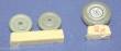 CMK 129-Q48015 - Me 262A/B Wheels für Tamiya-Bausatz