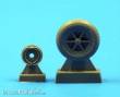 CMK 129-Q48070 - 1:48 Bf 109E wheels