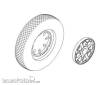 CMK 129-Q48097 - 1:48 F4U Corsair wheels with plain discs and