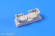 CMK 129-Q72133 - 1:72 AH-64A Seats for Acadamy kit