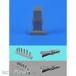 CMK 129-Q72258 - Blenheim Mk.IF-1/72 Correction set(ventr gun pack) for Aifrix kit in 1:72